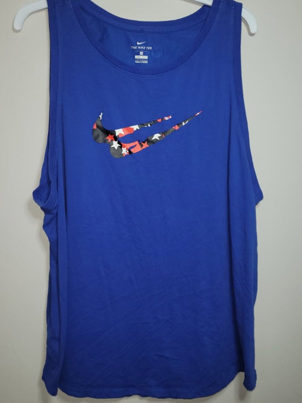Nike 2XL Dri-Fit Blue Tank Top